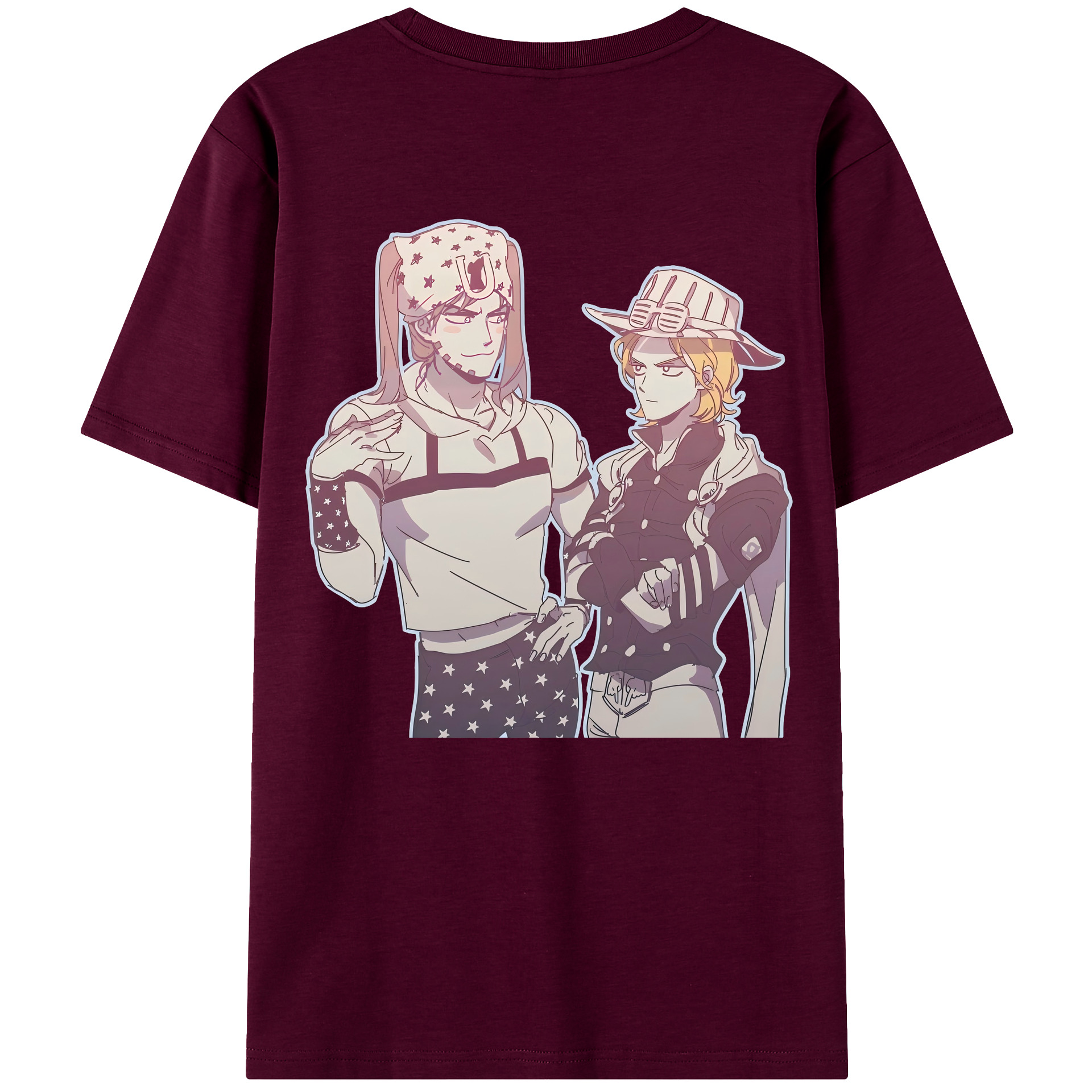 （画像用） ジョジョの奇妙な冒険 JoJo's Bizarre Adventure レディース半袖Tシャツ(バックプリント)